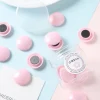 Macaron-colored round white board magnetic buckle, fresh and clean bucket, magnet, magnetic particle, office and teaching AIDS, fridge magnet, magnet Specification image